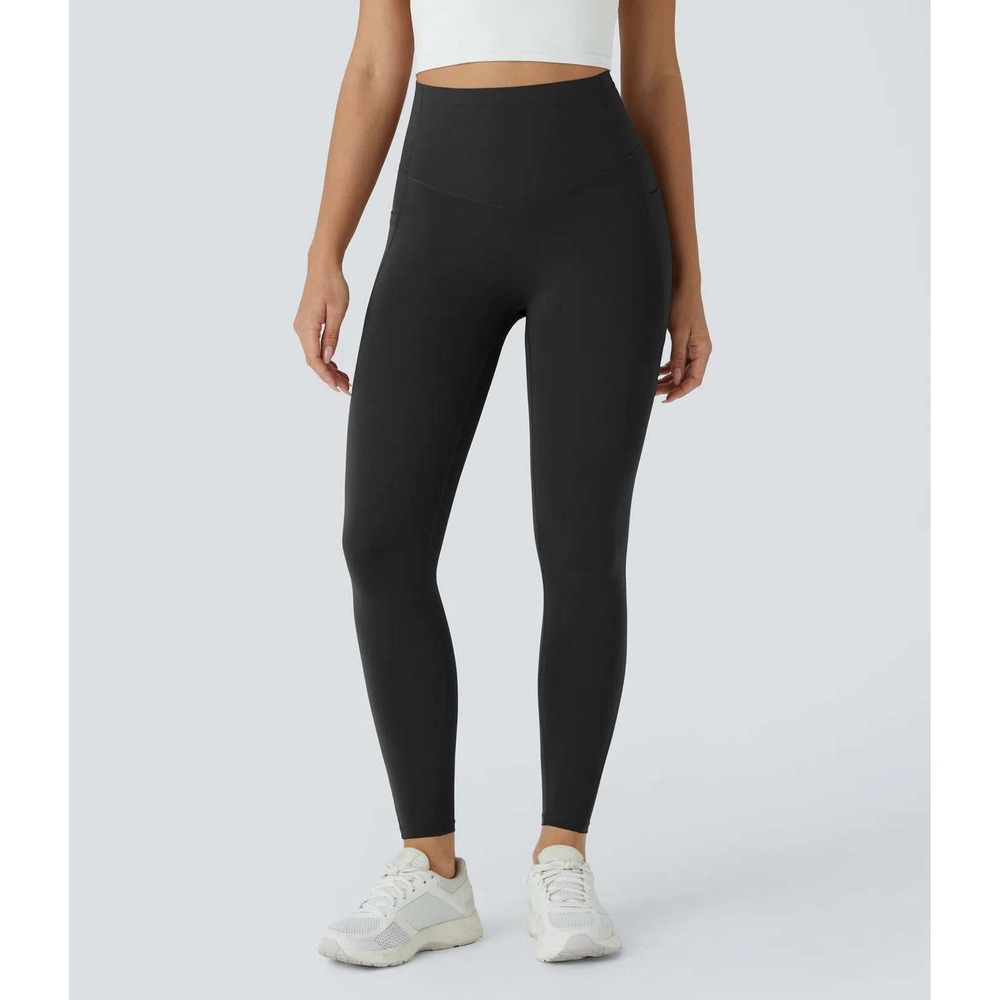 HALARA Black High-Waisted Leggings